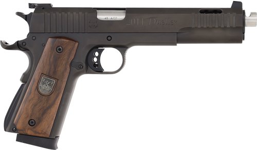 American Precision AFDP-45-BK-14 Dueller Prismatic 45ACP G10 Walnut/Black - American Tactical Imports - .45 ACP/Auto