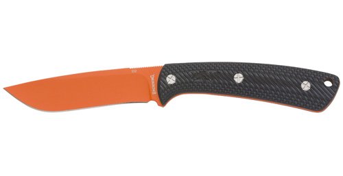Browning Backcountry Fixed Knife 3.5" D2 Blade G-10 Carbon Fiber Handle - Browning