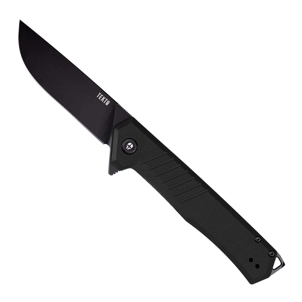 TEKTO F1 Alpha F1RG1BKD2BK1 Black G10 Handle D2 Steel Blade - Tekto Gear