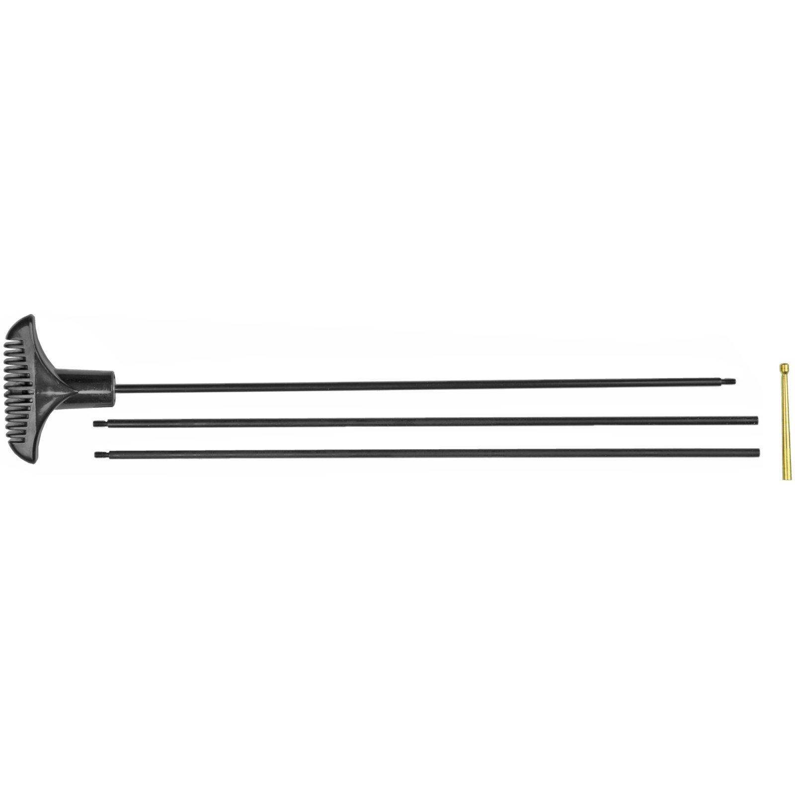 Hoppe's 3 Piece Rifle Cleaning Rod .17 Caliber 33" Steel 5x40 Thread
