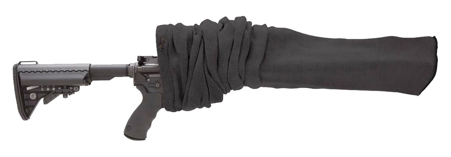 TAC SIX 13255 Tactical Rifle GUN Sock Fits Firearms W/Wo Scope UP TO 55" - Allen Company - BLACK