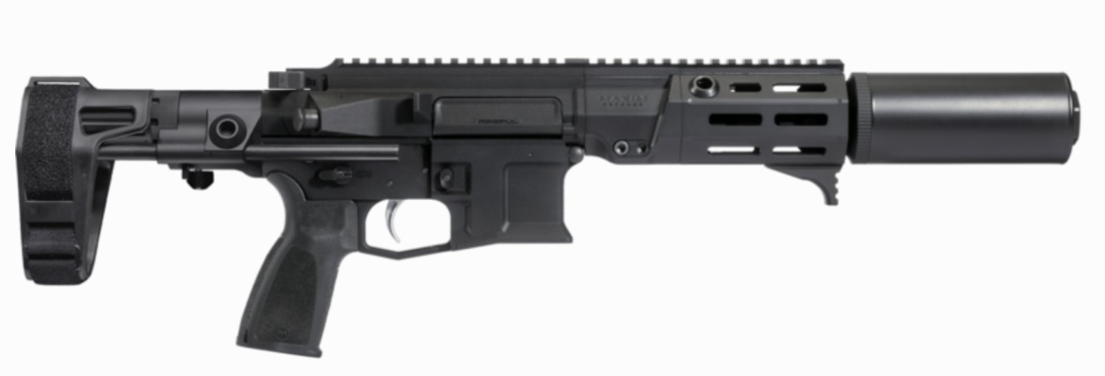 Maxim PDX-SD-PISTOL SUPPRESSED PISTOL BRACE 300 BLKOUT 5.5IN BARREL 20RD ARID-SCW BRACE-ALG TRIGGER-SDX TWO PIECE HANDGUARD-PDX-SD 7.62 SUPPRESSOR MXM-47845