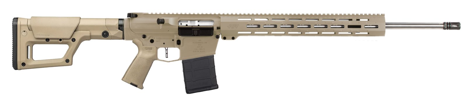 APF VARMINT 2.0 6MM CREED FDE 22 PRS LITE - Alex Pro - 6mm Creedmoor