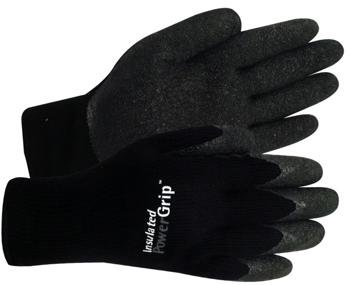 Buy Red Steer A301B-XL Insulated PowerGrip Glove XL Black Rubber Palm online