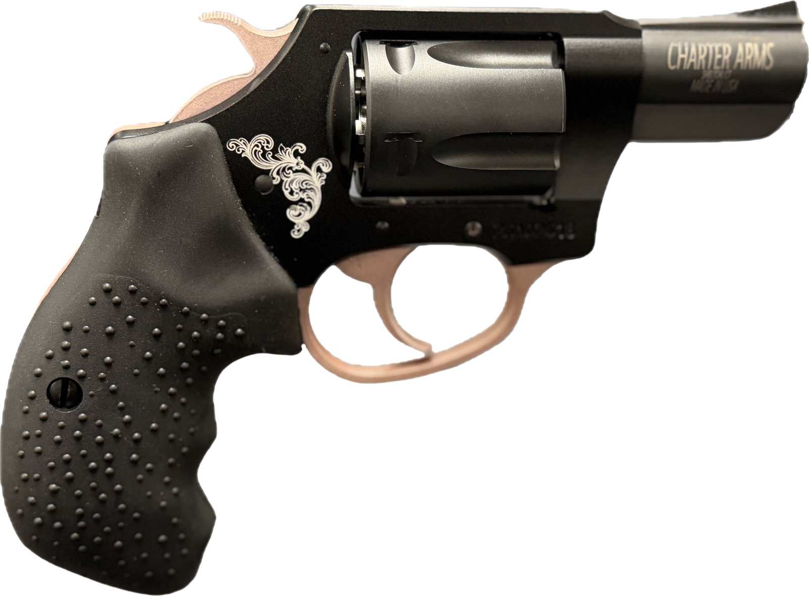 Charter Arms Undercover Lite 38 Spl 5 2.000 Black/Rose Gold 7075 Aluminum