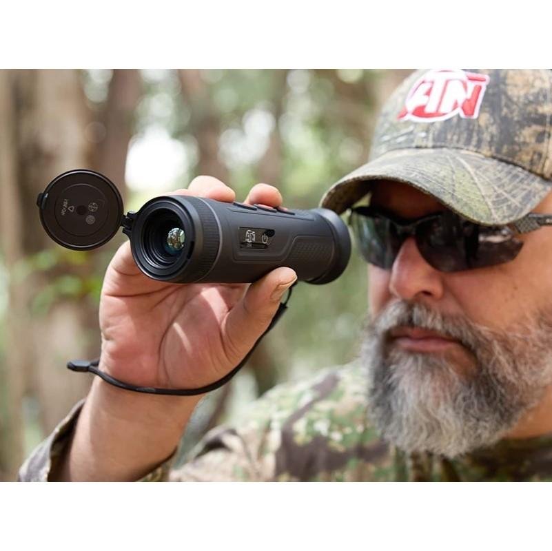 ATN BLZTRK319 Thermal Monocular 2-16X White/Black/Color Modes Black