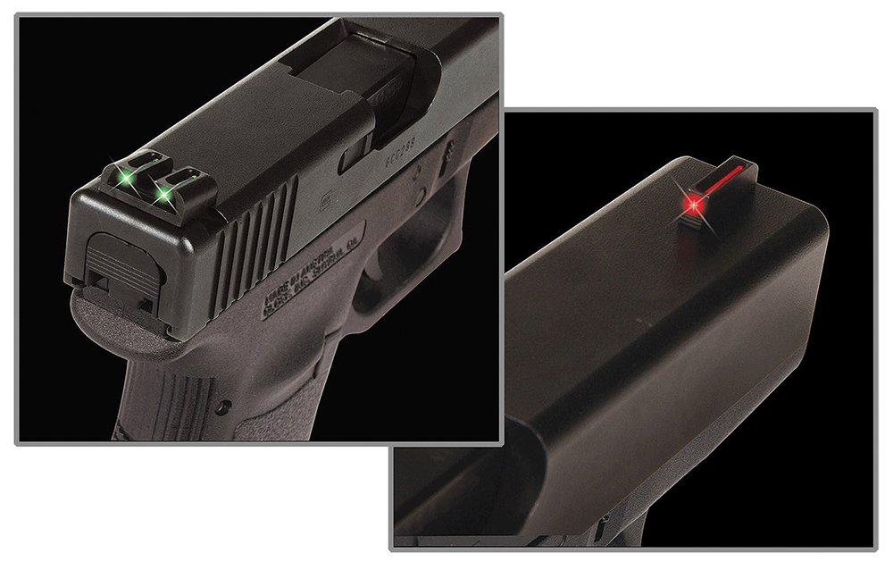Buy TruGlo Brite-Site Fiber Optic Red Rear Grn S&W M&P Handgun Sights TG131MP online