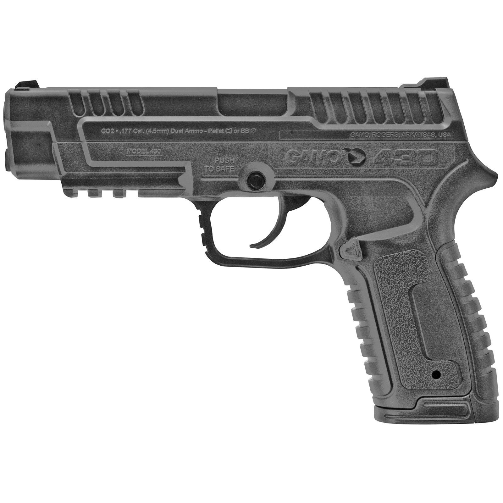 Gamo 611137836PK3 P-430 .177 Cal CO2 Air Pistol, 495 FPS, 16 Rounds, Black