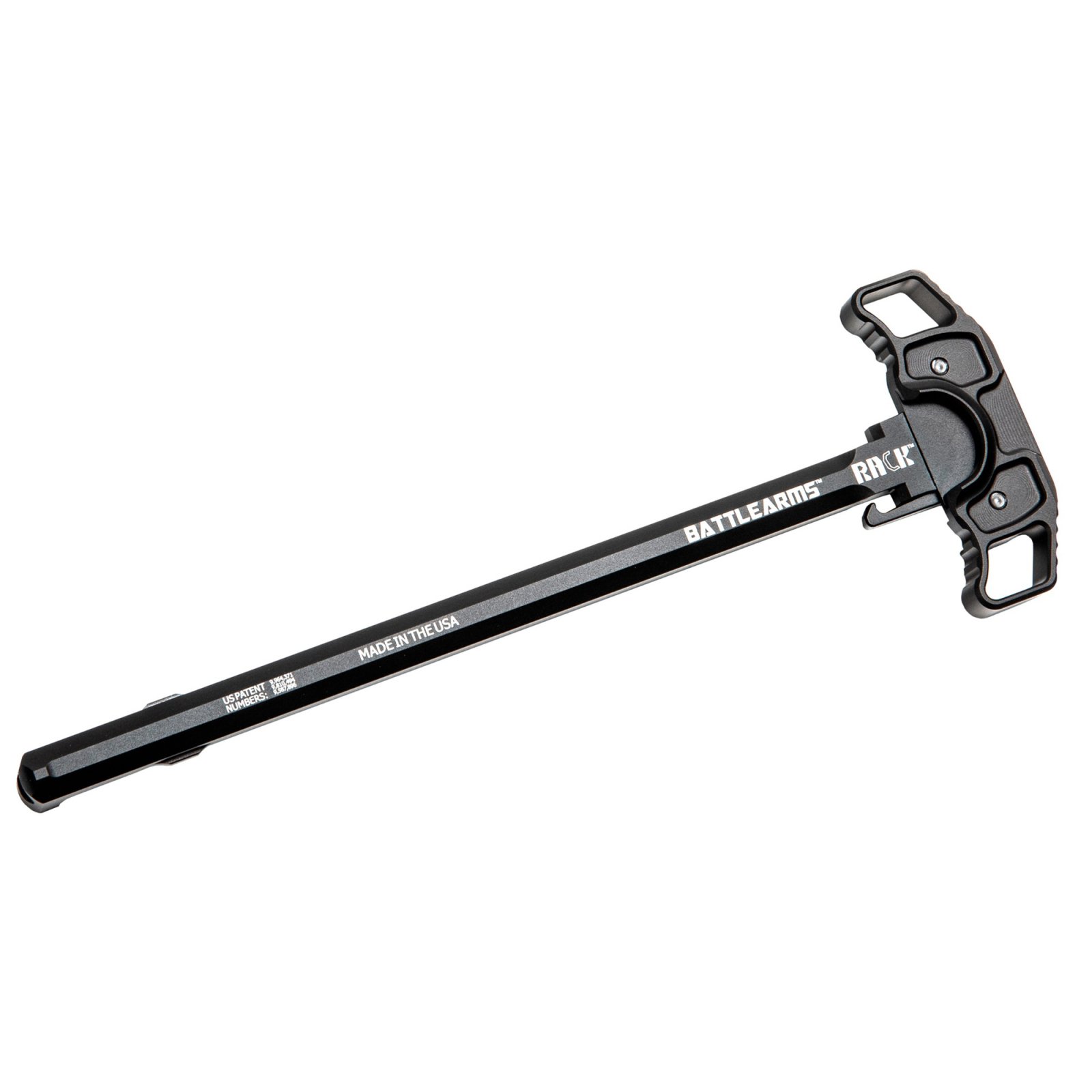 Battle Arms BAD-RACK-308 AR-308 Charging Handle, 7075 Aluminum, Black