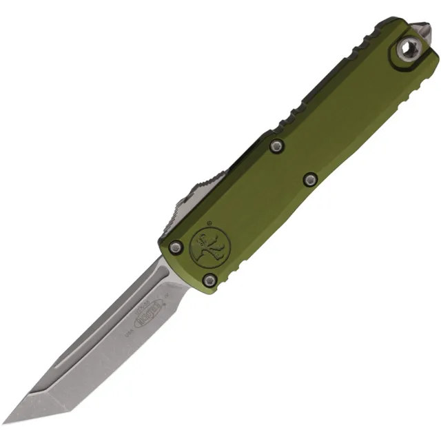 Microtech UTX-85 G4 3.1 In T/E Apocalyptic OD Green ALU HNDL