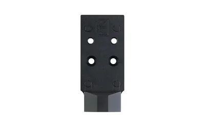 Calculated Kinetics DOGTAG Optic Plate Walther PDP 2.0/F Black DPP - Calculated Kinetics