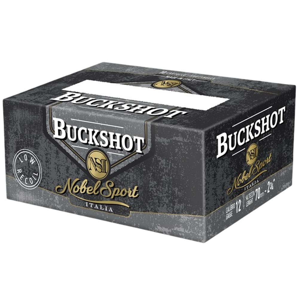Buy Noble Sport Buckshot Law Enforcement Shotshells 12ga 2-3/4 9 pellet 1200 fps #00 250/ct Case (25-10/ct Boxes) online