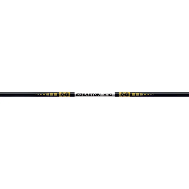 Easton X10 410 Carbon Shafts Polished Black 1 Dozen - Easton