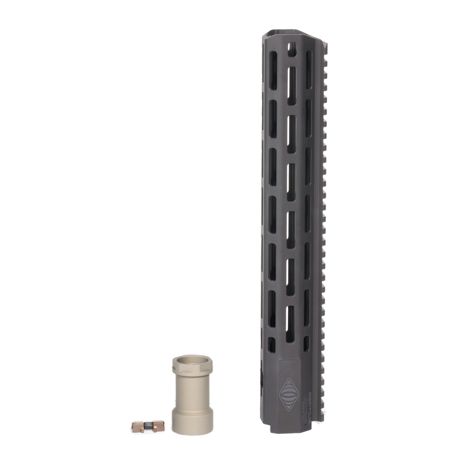 Reptilia 100-339 Handguard, M-LOK, 15" Anodized Black AR15