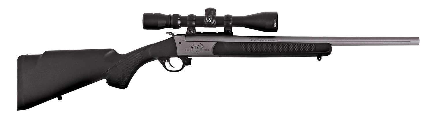 Traditions CR5-351130R Outfitter G3 35 Rem 22" Stainless Cerakote Barrel/Rec Black Synthetic 3-9x40mm - Traditions Performance Firearms - 35 Rem