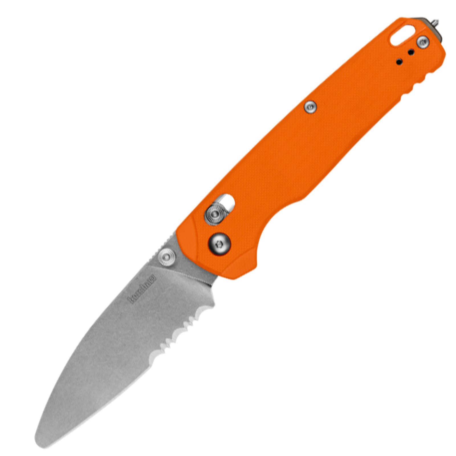 Kershaw Bel Air XL EMT Folding Knife 3.25" MagnaCut Blade Orange - Kershaw