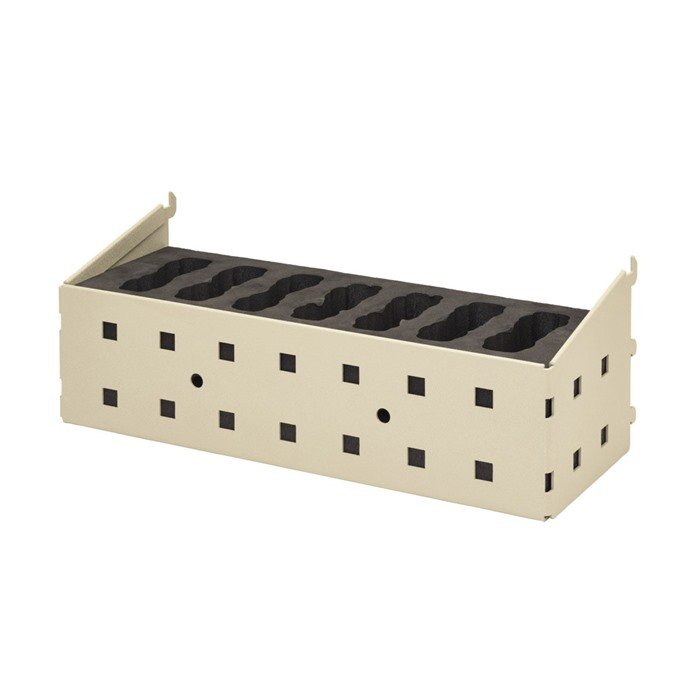 Hornady Security Square-Lok Bin 12in W 4.5in D 4.5in H Clear Plastic - Hornady Manufacturing Company