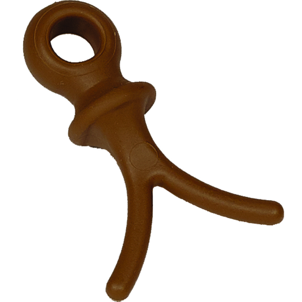 Pine Ridge Wishbone Dampener 2725-BR Brown 4 pk | 14 Grains | Noise & Vibration Reduction | Easy Install | Bow Press Not Required