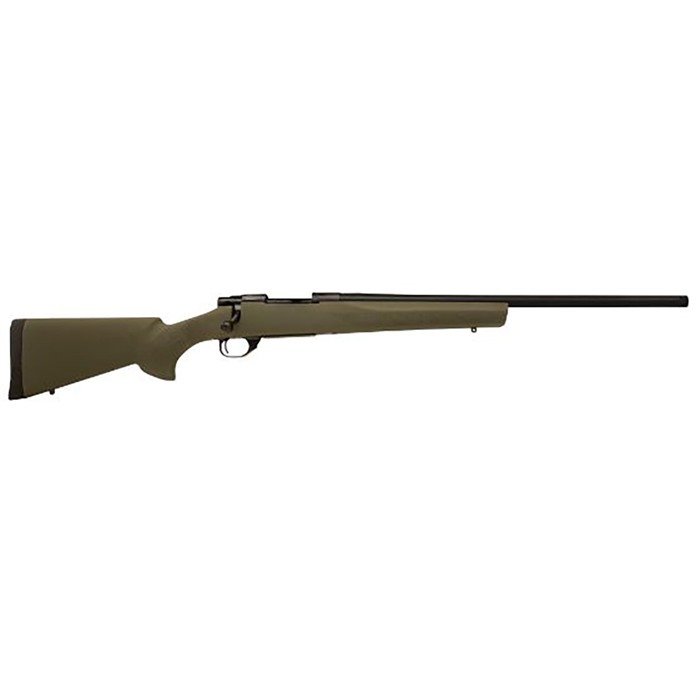 Howa M1500 Hogue HGR73103 308 Winchester 24" 4-Round Green Rifle - Howa - 308 Winchester