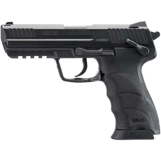 Umarex 2252304 HK45 CO2 BB Gun .177 Caliber 20rd 400 FPS Black - Umarex - 177
