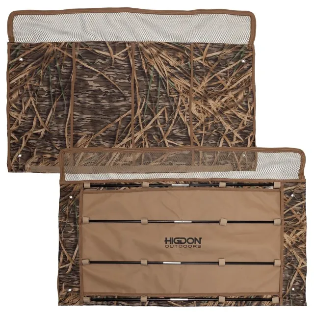 Higdon Outdoors RagTop Blind Lids Mossy Oak Original Shadowgrass 2 ct - Higdon Outdoors