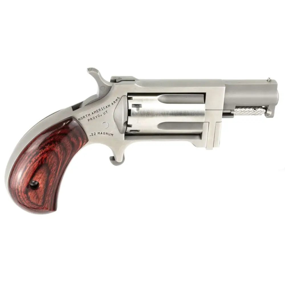 NAA SW Sidewinder 22 WMR Revolver 1.50" Barrel 5rd Cylinder Stainless Finish - NAA - 22 Magnum