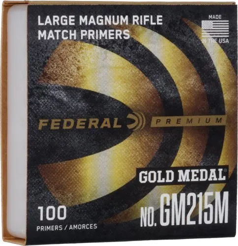 Buy Federal Gold Medal GM215M Large Rifle Mag Primers 5000 Pack online