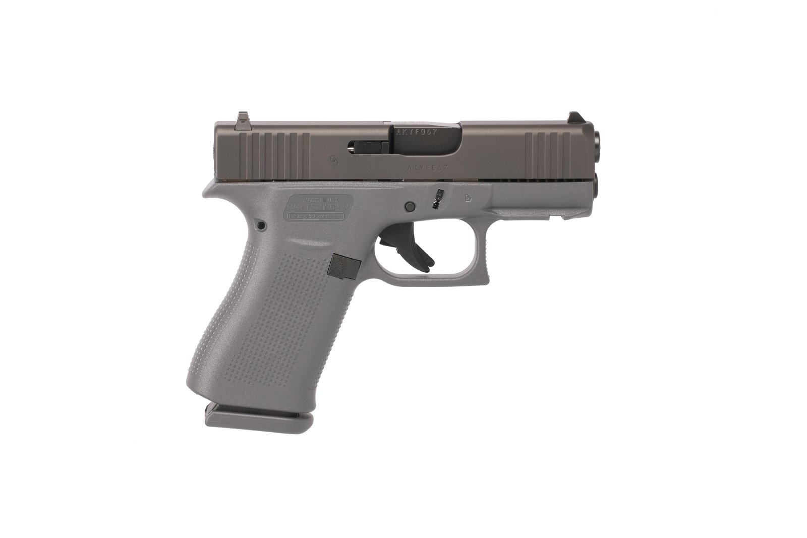 Glock UX4350201FRGF G43X 9mm 3.39" Semi-Auto Pistol 10+1 Gas Nitride
