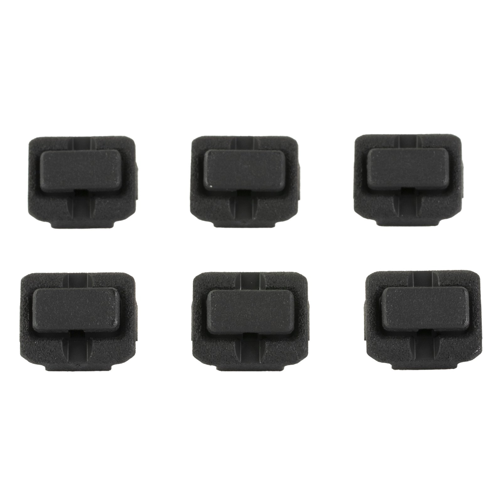 Magpul MAG1296-BLK Wire Control Kit M-LOK Rails Black Polymer 6-Piece