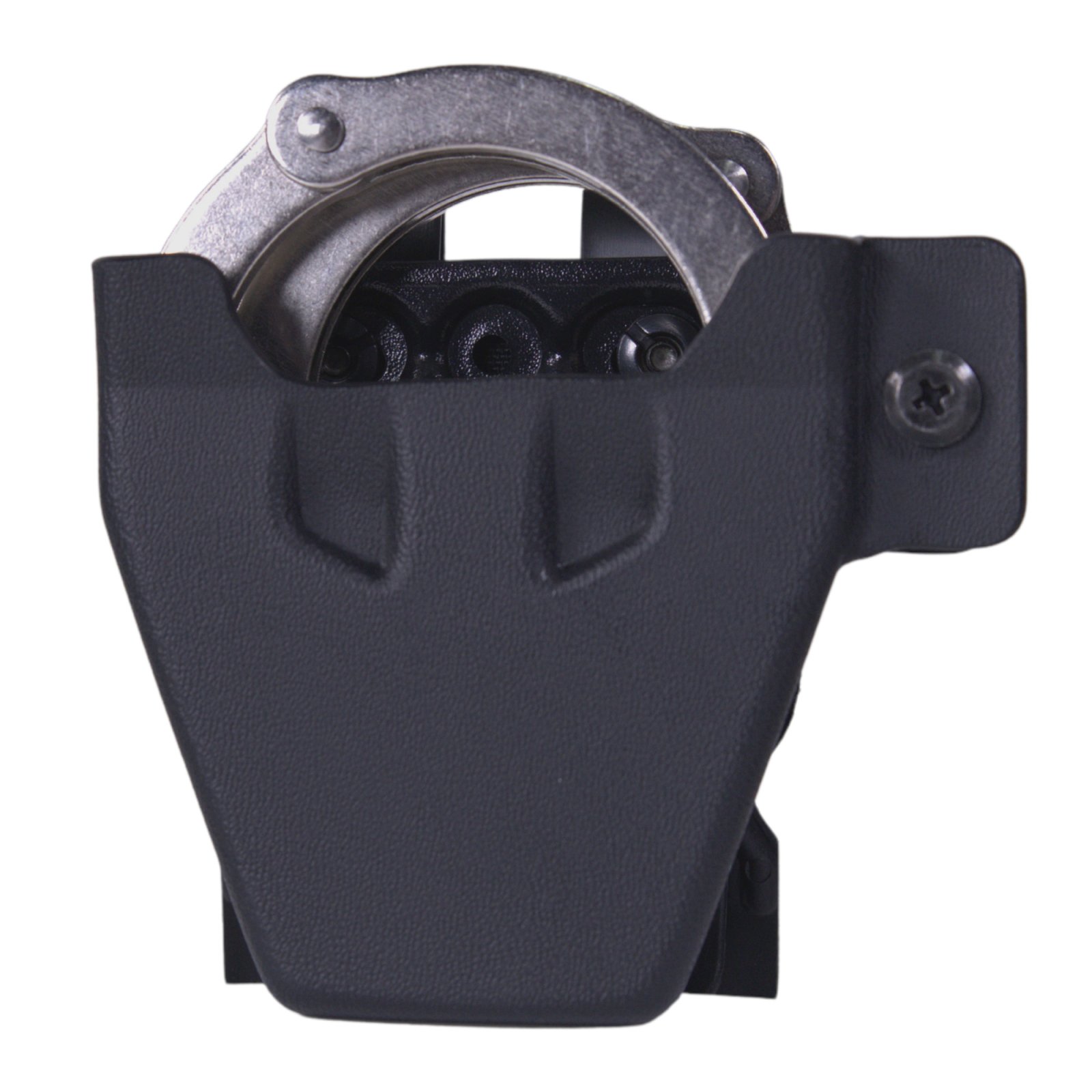 High Speed Gear 42DCSHBK Handcuff Holster, Kydex, Black, MOLLE/Belt Mount - High Standard
