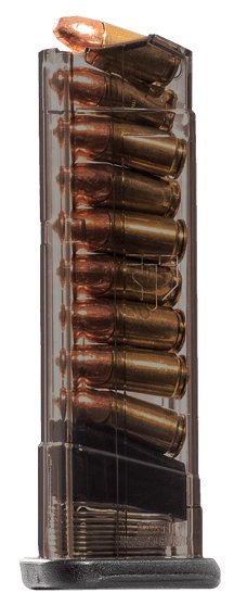 Ets Magazine S&w Shield 9mm 9rd Extended Carbon Sm