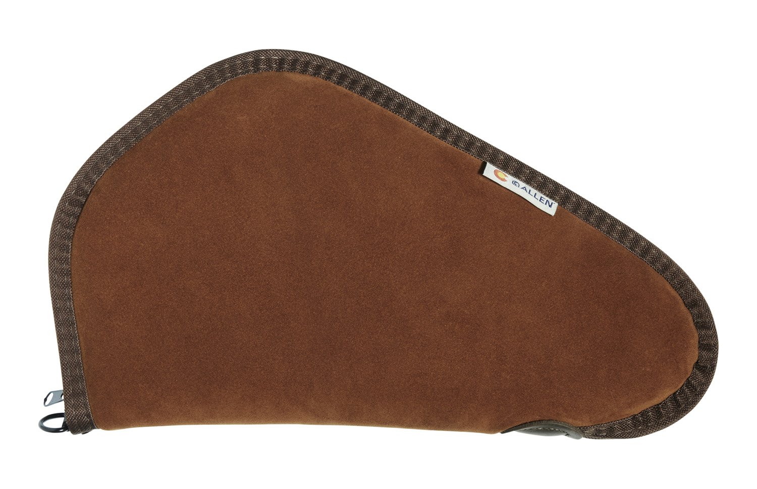 Allen Heritage 13" Suede Leather Handgun Case - Allen Company - BROWN