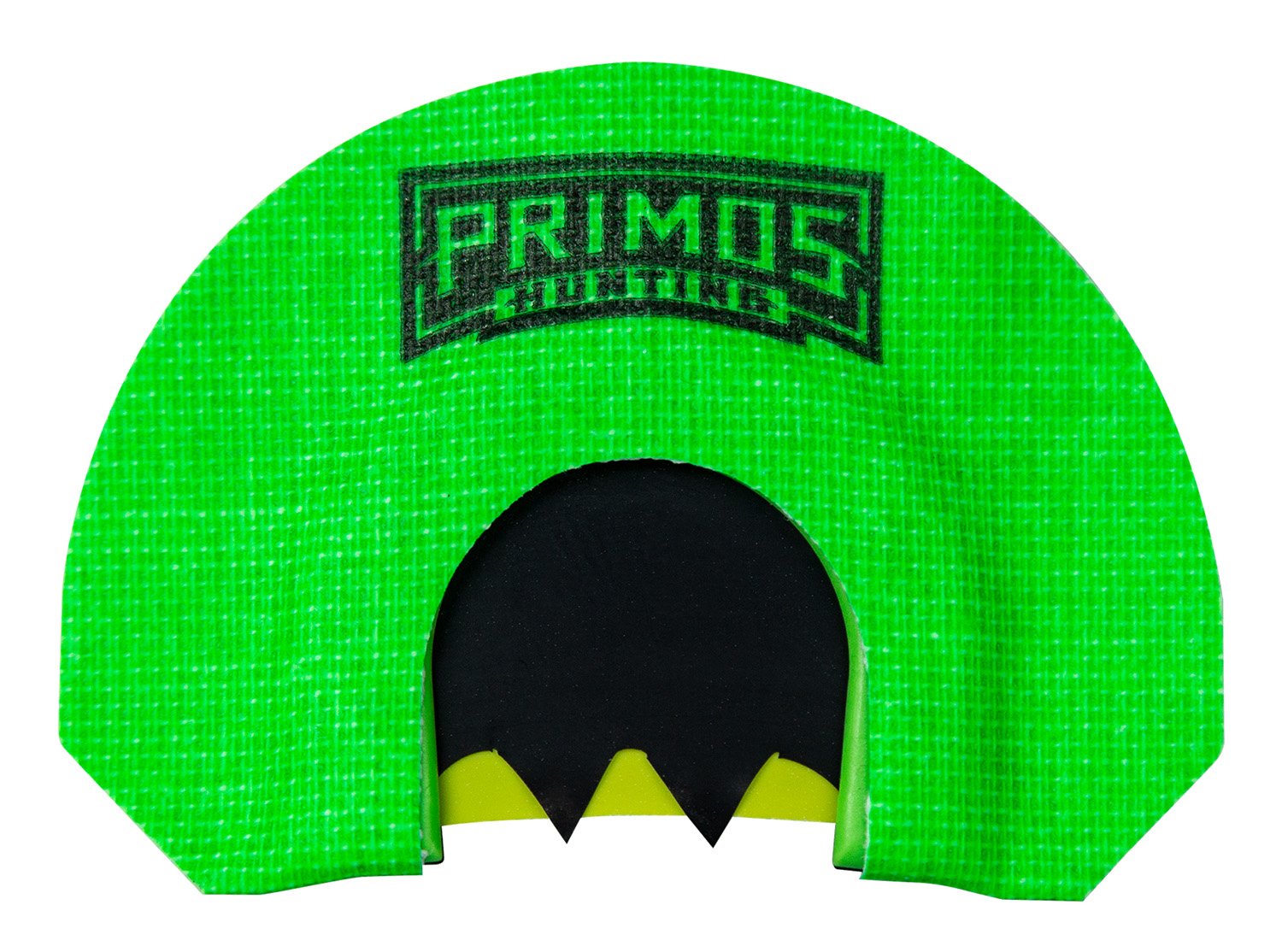 Primos PS1263 Diaphragm Call 3 Reed Barracuda Cut Green Plastic - Primos