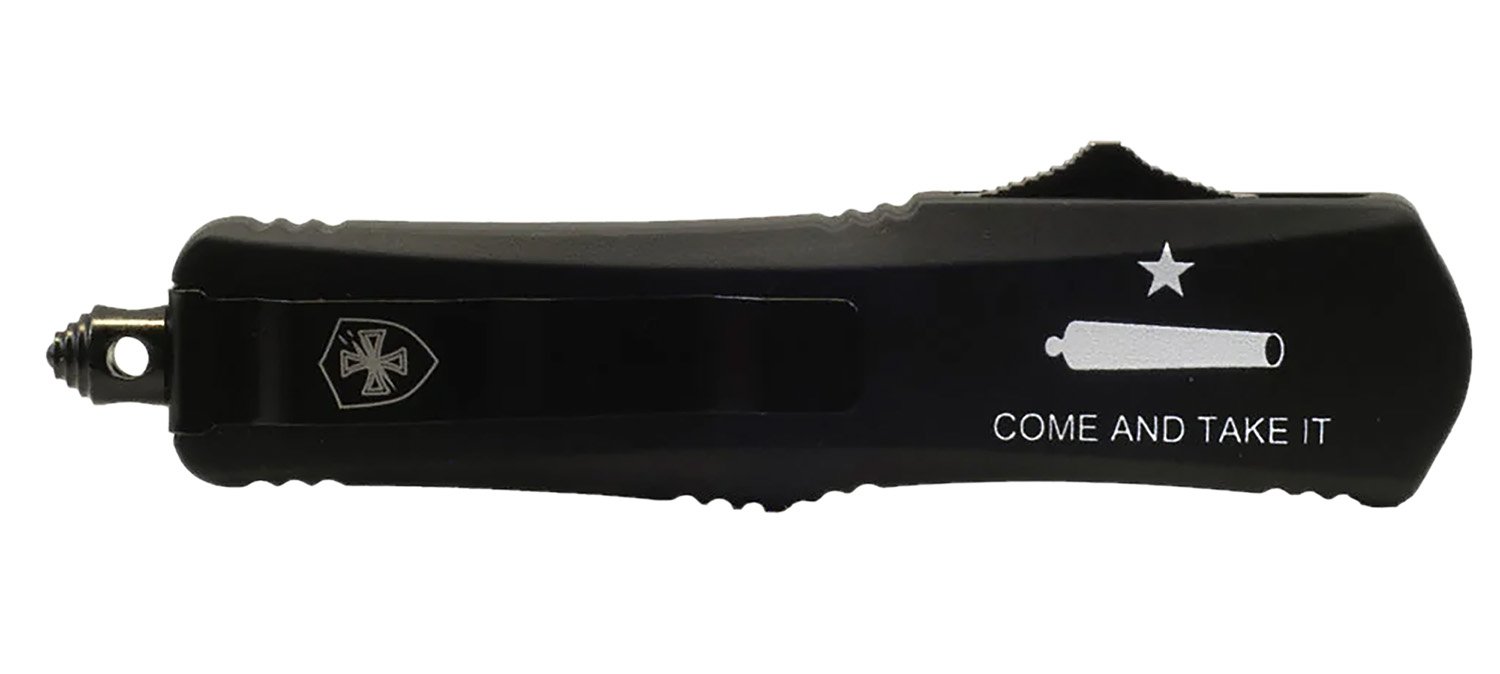 Templar LCATII531 Tanto Knife 2.69" 440C SS Black Serrated OTF