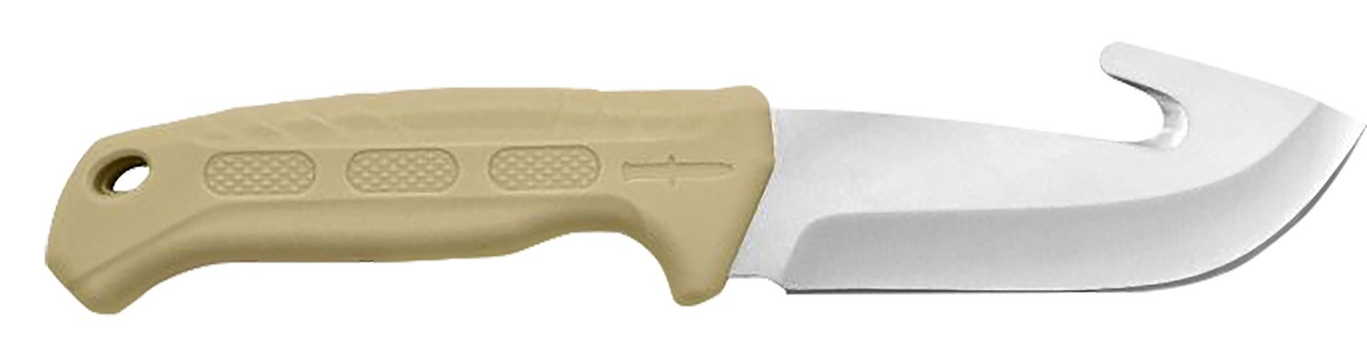 Camillus 19156 Roto 4" Drop Point/Gut Hook Knife, Titanium Bonded Blade
