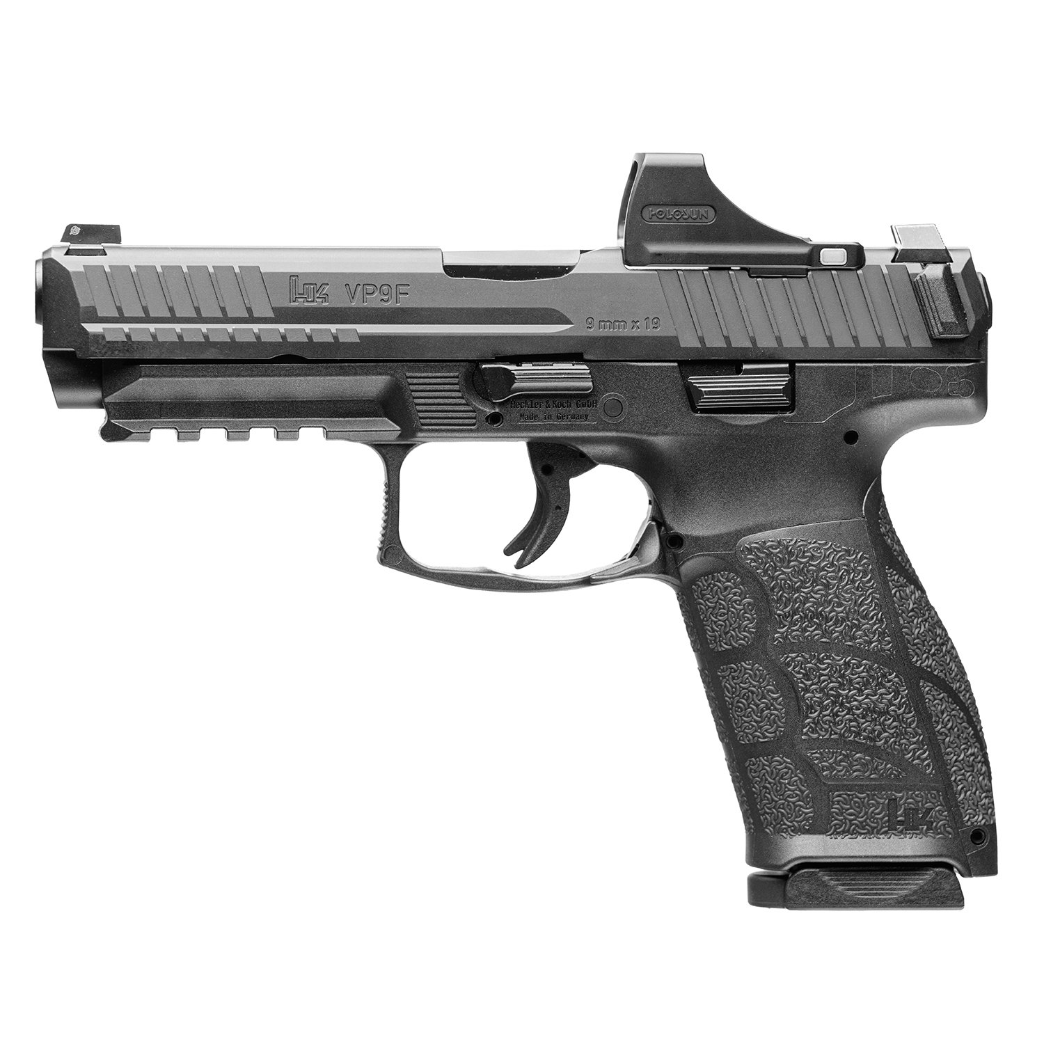 H&K VP9A1 81001125 9mm Luger 10+1 Luminescent Sights Black - Heckler & Koch - 9mm