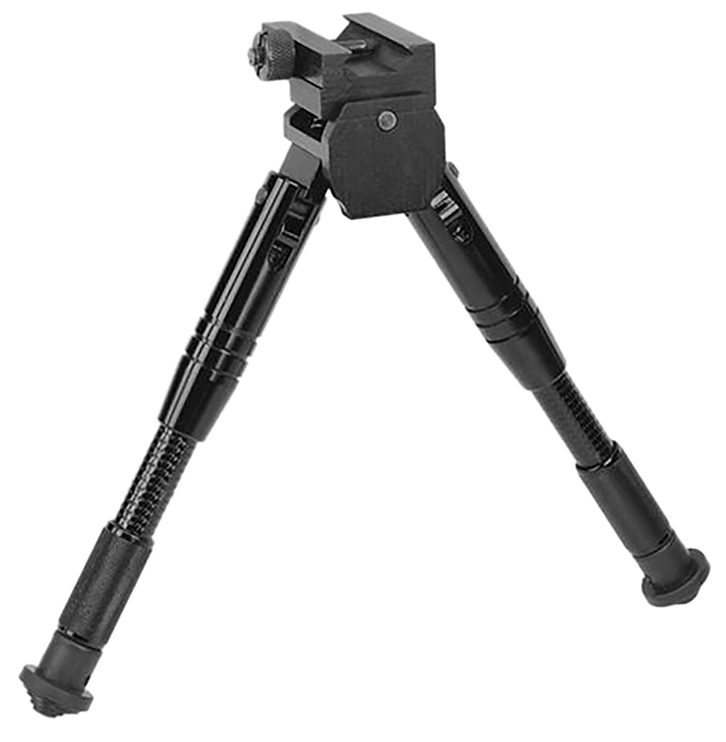 Caldwell 532255 AR Bipod, Adjustable 14.5-30.5" Height, Anodized Aluminum, Matte Black, Picatinny Rail Attach