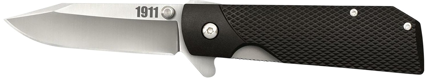 Cold Steel CS20NPJAA 1911 3" Folding Knife 4034 SS Blade Griv-Ex Handle - Cold Steel - CLIP POINT