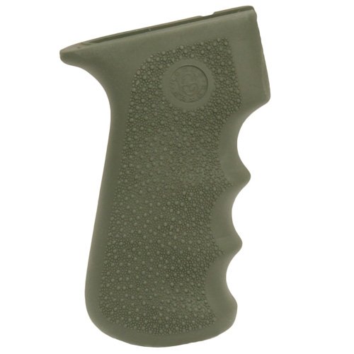 Buy Hogue 74001 OverMolded Rubber Grip with Finger Grooves OD Green online
