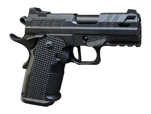 Fusion XP-3C 9mm 3 In 11-Rounds Chrome Slide Black Grip Picatinny - Fusion Firearms - 9mm Luger
