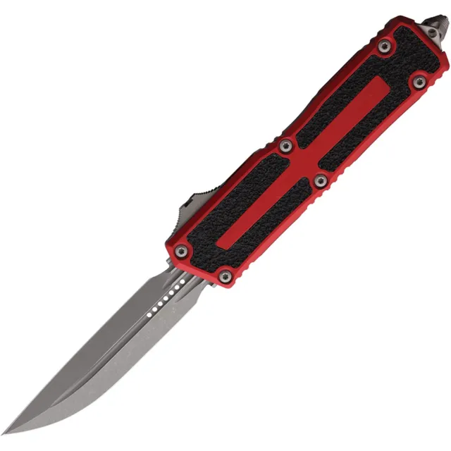 Microtech Scarab II G3 3.97 In D/E-S/STD/APOC Red ALU Handle