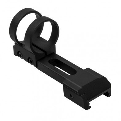 NcStar VMFLPR Picatinny 1" Extended Flashlight Ring Mount