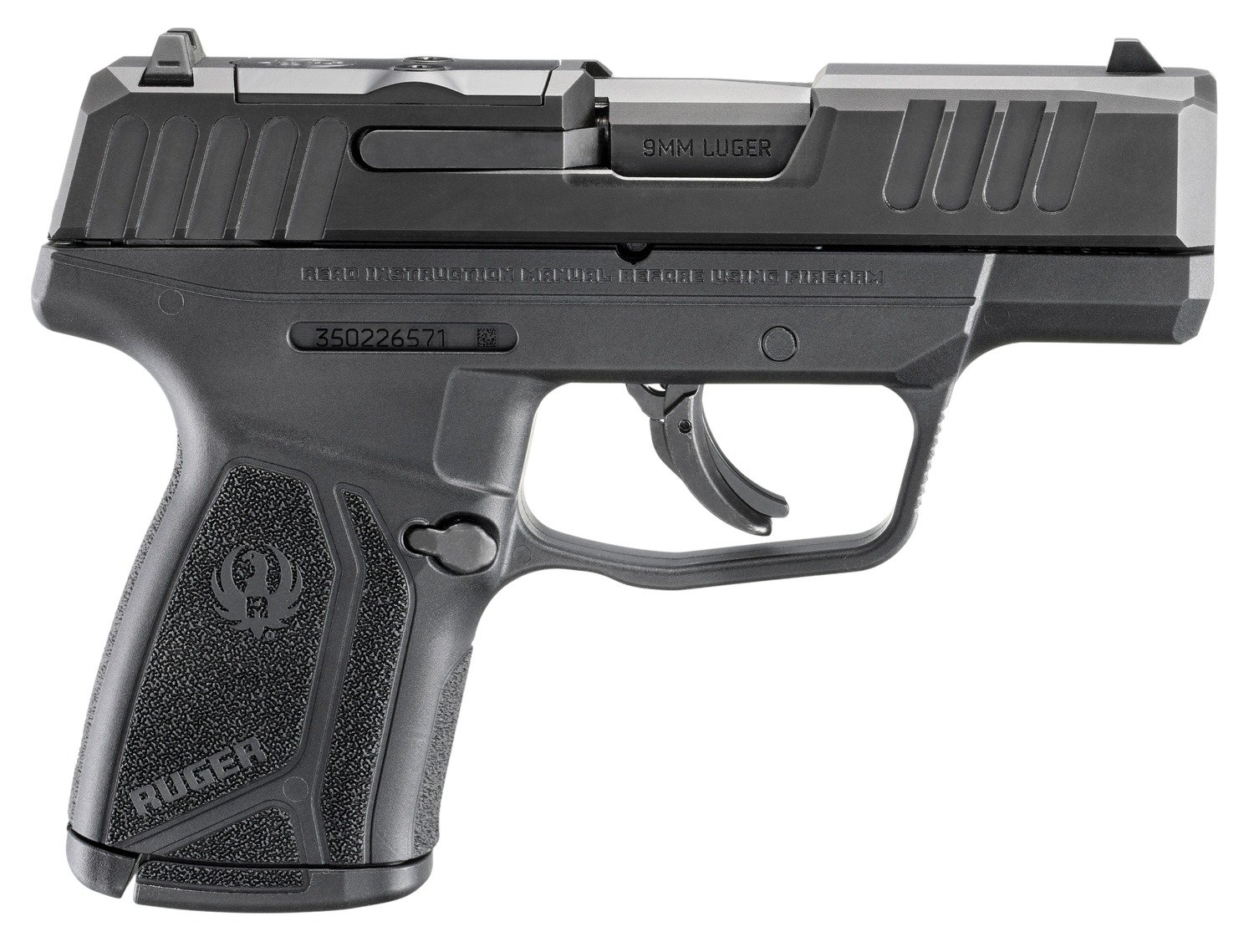 Ruger Max 9 Handgun 9mm Luger 10rd Magazine 3.2 Barrel Black OR - RUGER