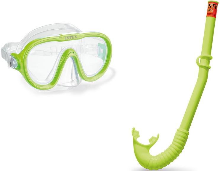 Buy INTEX 55642E Youth Mask & Hi-Flo Snorkel Hypoallergenic PVC Age 8+ online