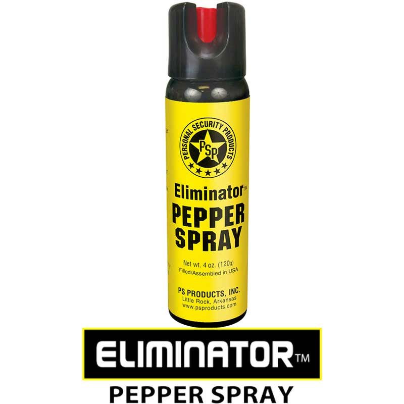Pepper TLT 4oz Yellow Pepper Spray Self Defense Canister
