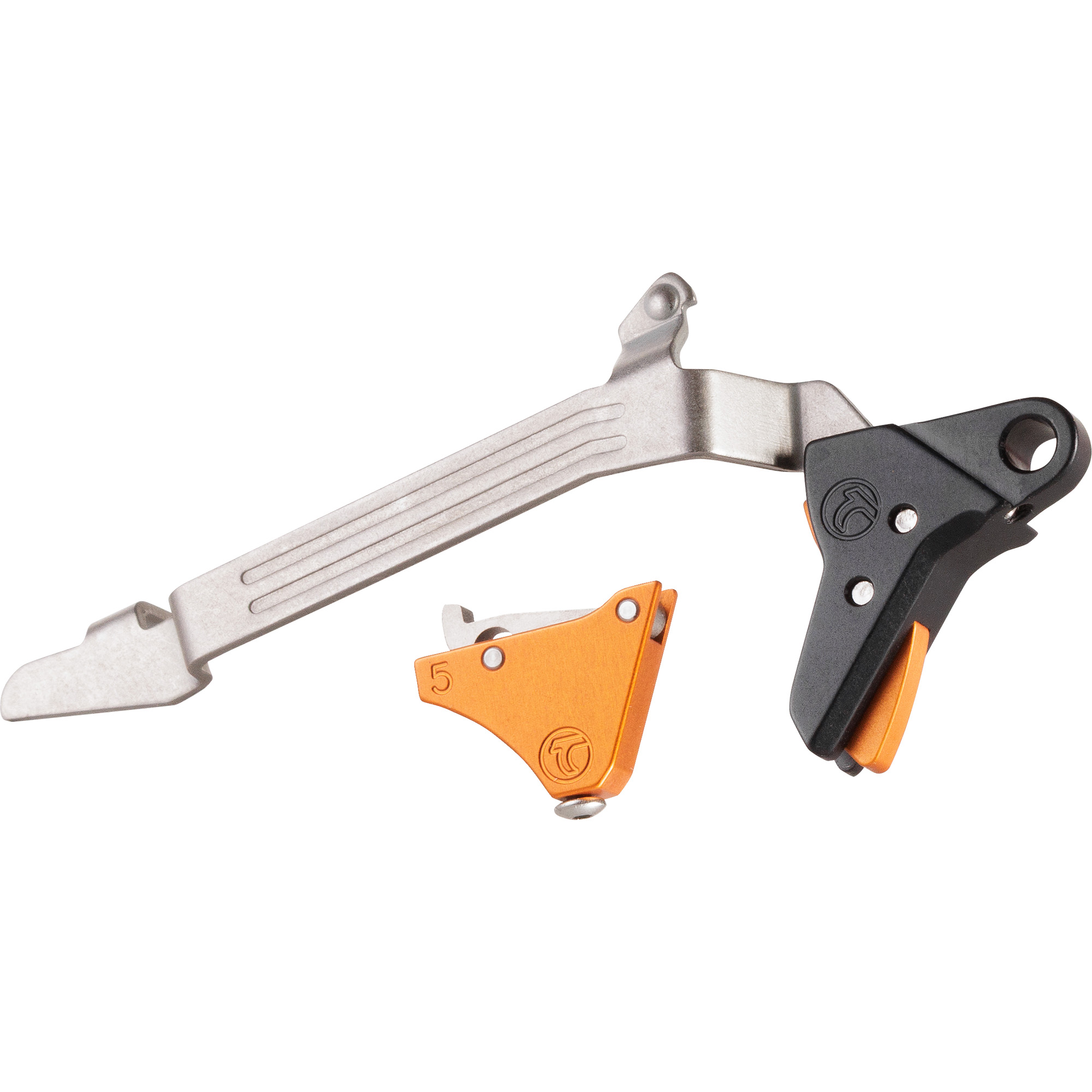 Timney Triggers Alpha Competition Trigger Anodized Finish Orange Fits