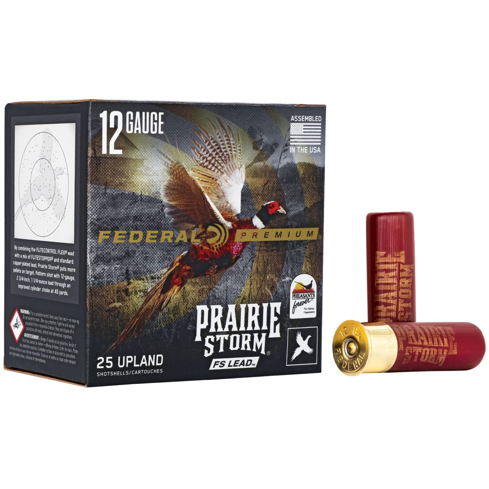 Federal PFX129FS 5 12 Gauge 3 in 1 5/8 oz #5 Shot 25 Rounds - Federal Premium Ammunition - 12 GAUGE