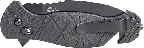 KA-BAR 3085 Coytu Folder 3.5" Deep Belly Drop Point Crossbar Knife - Ka-Bar