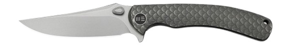 Buy Dracarys Flipper & Thumb Stud Knife Gray Titanium Handle (3.58"" Stonewashed Bohler M390 Blade) online