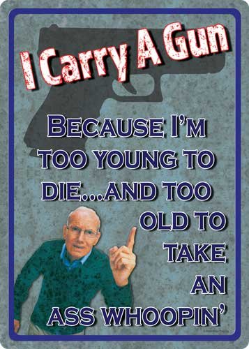Buy RIVERS EDGE SIGN 12"x17" "TOO YOUNG TO DIE" online
